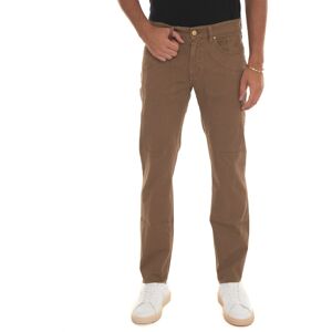 Jeckerson Pantalone 5 tasche Marrone Uomo 35