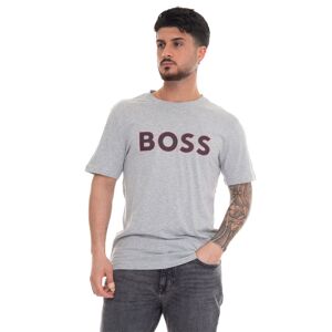 Boss T-shirt girocollo TEE1 Grigio Uomo L