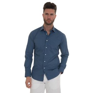 Carrel Camicia casual Blu Uomo 41