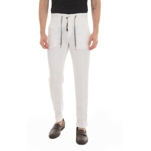 Marco Pescarolo Pantalone modello jogger CARACCIOLO Bianco Uomo 50