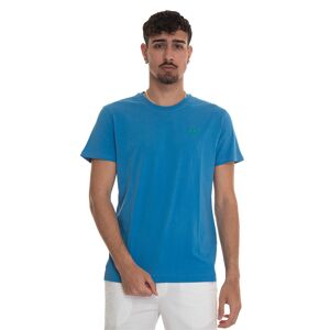 La Martina T-shirt girocollo mezza manica Serge Azzurro Uomo L