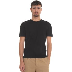 Hindustrie T-shirt in maglina T-SHIRT-CREPE Nero Uomo 52