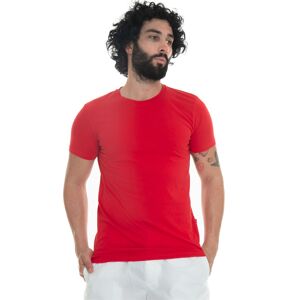 Gallo T-shirt girocollo mezza manica Rosso Uomo XXL