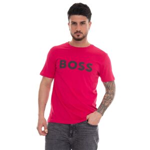 Boss T-shirt girocollo THINKING1 Fucsia Uomo S