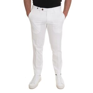 Filetto Pantalone modello chino Bianco Uomo 54