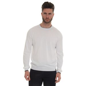 Fay Pullover girocollo Bianco Uomo 50