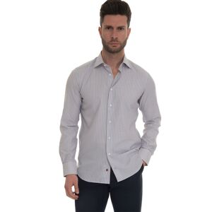 Carrel Camicia casual Celeste-beige Uomo 42