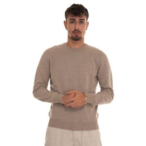 Gran Sasso Pullover girocollo Beige Uomo 54