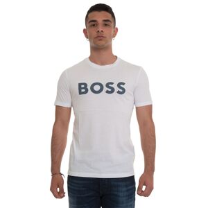 Boss T-shirt girocollo THINKING1 Bianco Uomo XXL