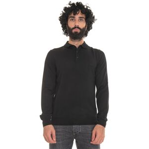 Boss Polo manica lunga BONO-L Nero Uomo S