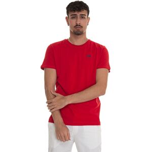 La Martina T-shirt girocollo mezza manica Serge Rosso Uomo XXL