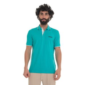 Boss Polo manica corta Turchese Uomo XXL