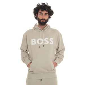 Boss Felpa con cappuccio Beige Uomo L