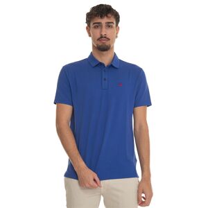 Peuterey Polo in jersey di cotone MEZZOLA01 Blu elettrico Uomo M
