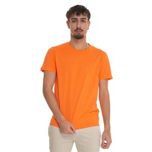 Peuterey T-shirt girocollo mezza manica MANDERLY01 Arancio Uomo M