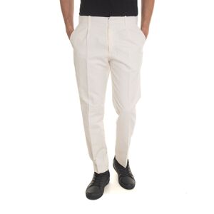 Hindustrie Pantalone modello chino CHINO1P-RESCA Ecrù Uomo 52