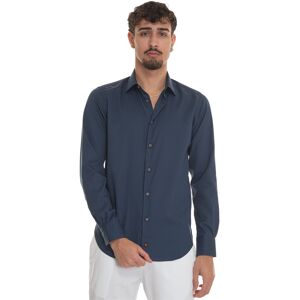 Carrel Camicia classica da uomo Blu Uomo 40