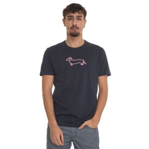Harmont & Blaine T-shirt girocollo mezza manica IRL003 Blu Uomo 3XL
