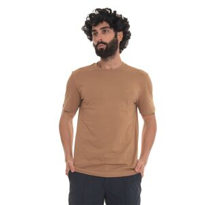 Boss T-shirt girocollo Beige Uomo 3XL