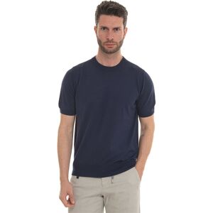 Canali T-shirt in maglina Blu Uomo 52