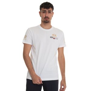 La Martina T-shirt girocollo mezza manica Yvon Bianco Uomo M