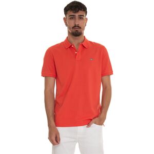 Gant Polo manica corta Corallo Uomo L