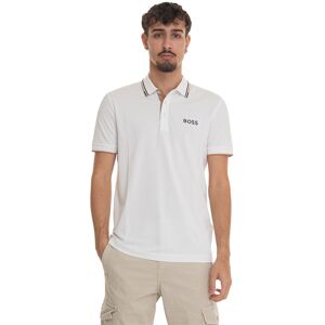 Boss Polo manica corta Bianco Uomo XL