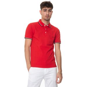 Fay Polo manica corta Rosso Uomo 3XL