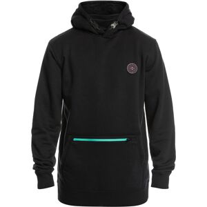 Quiksilver BIG LOGO TECH HOODIE TRUE BLACK M