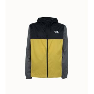 The North Face giacca cyclone 3 colore grigio e giallo