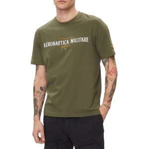 Aeronautica Militare T-Shirt Uomo Art 241ts2218j641 VERDE