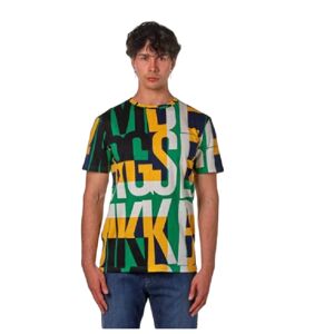 Bikkembergs T-Shirt Uomo Art. Bikke Bkk2mts05 P-E 23 Colore E Misura A Scelta GREEN