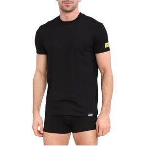 Dsquared2 T-Shirt Uomo Art. D9m204480 P-E 23 Colore E Misura A Scelta BLACK/YELLOW