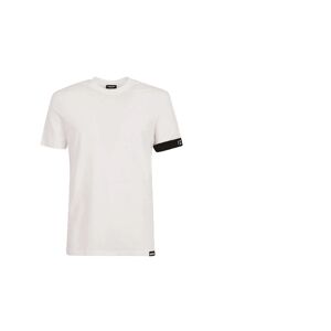 Dquared2 T-Shirt Uomo Dsquared2 Art D9m3s5030 WHITE/BLACK