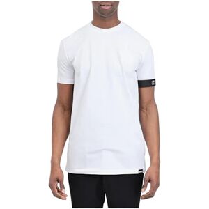 Dsquared2 T-Shirt Uomo Art D9m3s5130 WHITE/RED