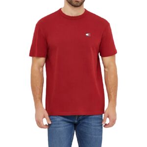 Tommy Hilfiger T-Shirt Uomo Art Dm0dm17995 DEEP CRIMSON