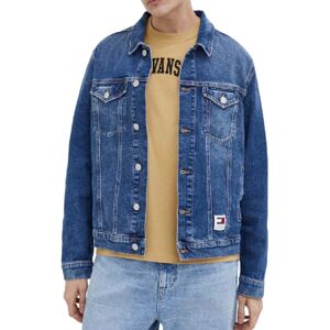 Tommy Hilfiger Giacca Di Jeans Uomo Art Dm0dm18242 DENIM DARK 1BK