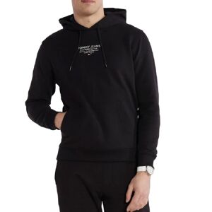 Tommy Jeans Felpa Uomo Art Dm0dm18409 BLACK