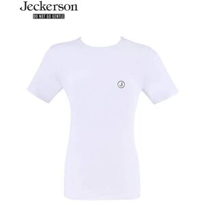 JECKERSON T-Shirt Uomo Art P20p07uts100 0001 Colore Bianco Misura A Scelta BIANCO M