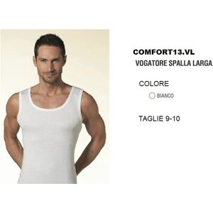 NOTTINGHAM 3 Vogatore Uomo In Cotone Art Comfort13.Vl Col. Foto Mis. A Scelta BIANCO 9