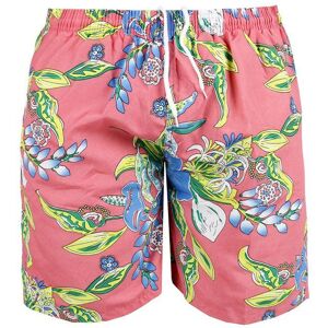 By Aless Bermuda da mare floreali Bermuda Mare uomo Rosa taglia M