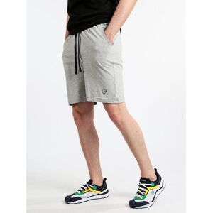 Nazareno Gabrielli Bermuda da uomo sportivi in cotone Pantaloni e shorts uomo Grigio taglia S