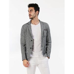 Andy Don B Blazer uomo a pied de poule Blazer uomo Blu taglia L