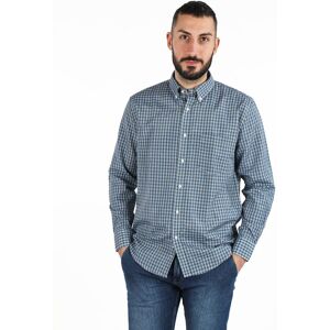 Sky Camicia uomo a maniche lunghe regular fit Camicie Classiche uomo Verde taglia L