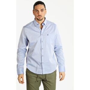 Navigare Camicia uomo in cotone Camicie uomo Blu taglia L