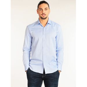 Edoardo Borghese Camicia uomo regular fit Camicie Classiche uomo Blu taglia 43