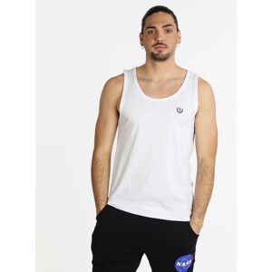 Coveri Canotta in cotone da uomo T-Shirt Manica Corta uomo Bianco taglia XXL