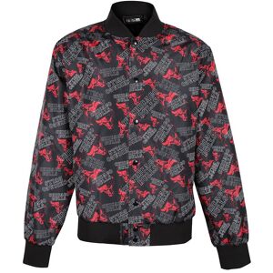 New Era Chicago Bulls Giubbino leggero da uomo Giacconi e Giubbotti uomo Nero taglia XXL