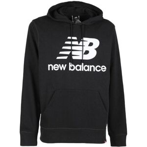 New Balance Felpa uomo con cappuccio e stampa scritta Felpe uomo Nero taglia L