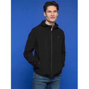 Lonsdale Giacca a vento uomo con cappuccio e full zip Giacche Leggere uomo Nero taglia L